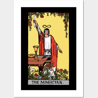 The Magician Tarot Card Rider Waite Posters and Art